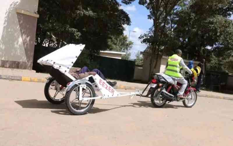 Laikipia county launches boda boda ambulances