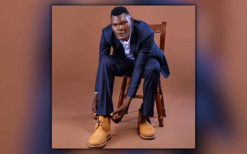 Bradley Marongo reveals his custom shoes cost Sh70,000 a pair