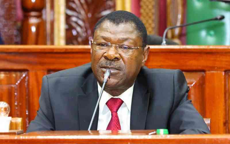 Wetangula directs joint vetting of Amoth as DG for Health