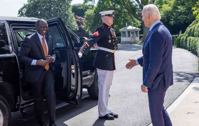 Biden fetes Ruto as Africa competition grows