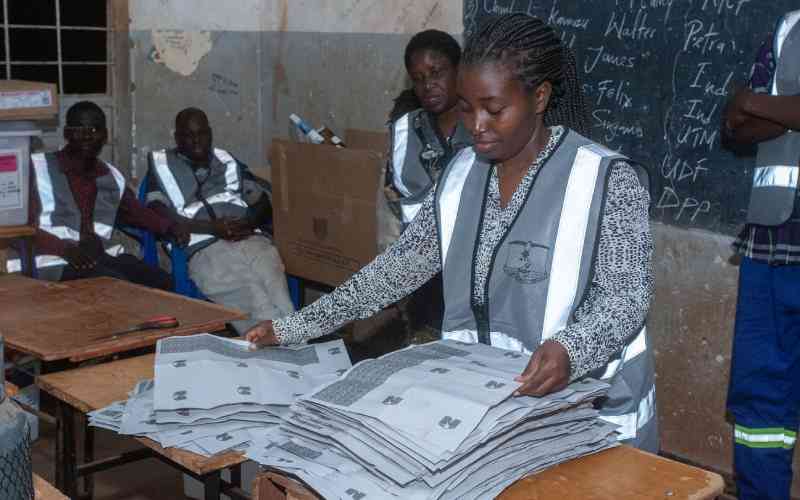 Malawi ruling party claims tampering in vote count
