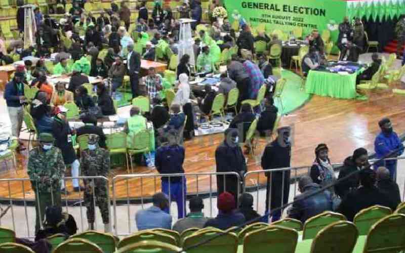 Court upholds final presidential poll results will be done at Bomas
