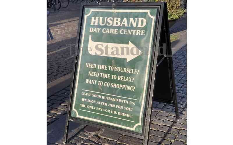 Not a meme, 'husband day-care centre' exists