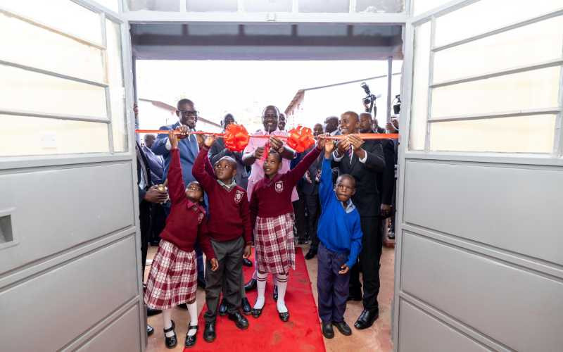 President Ruto opens new Lenana School Primary in Dagoretti South