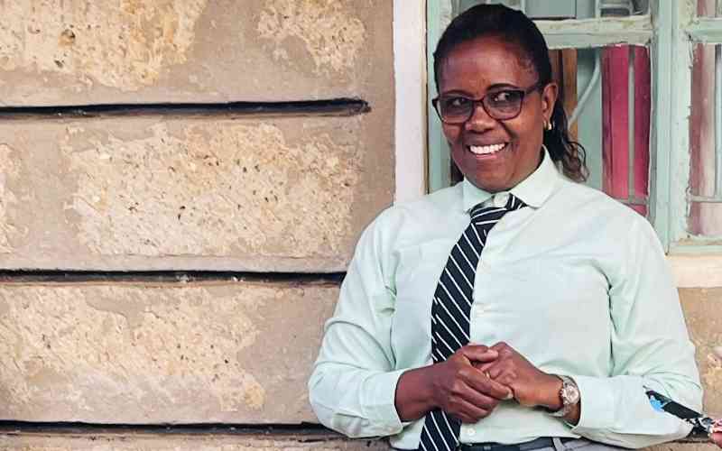 Why deputy principal dresses like her students