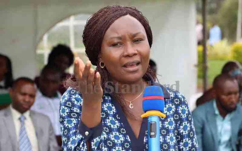 Embu Governor Mbarire says she inherited Sh2.2 billion pending bills