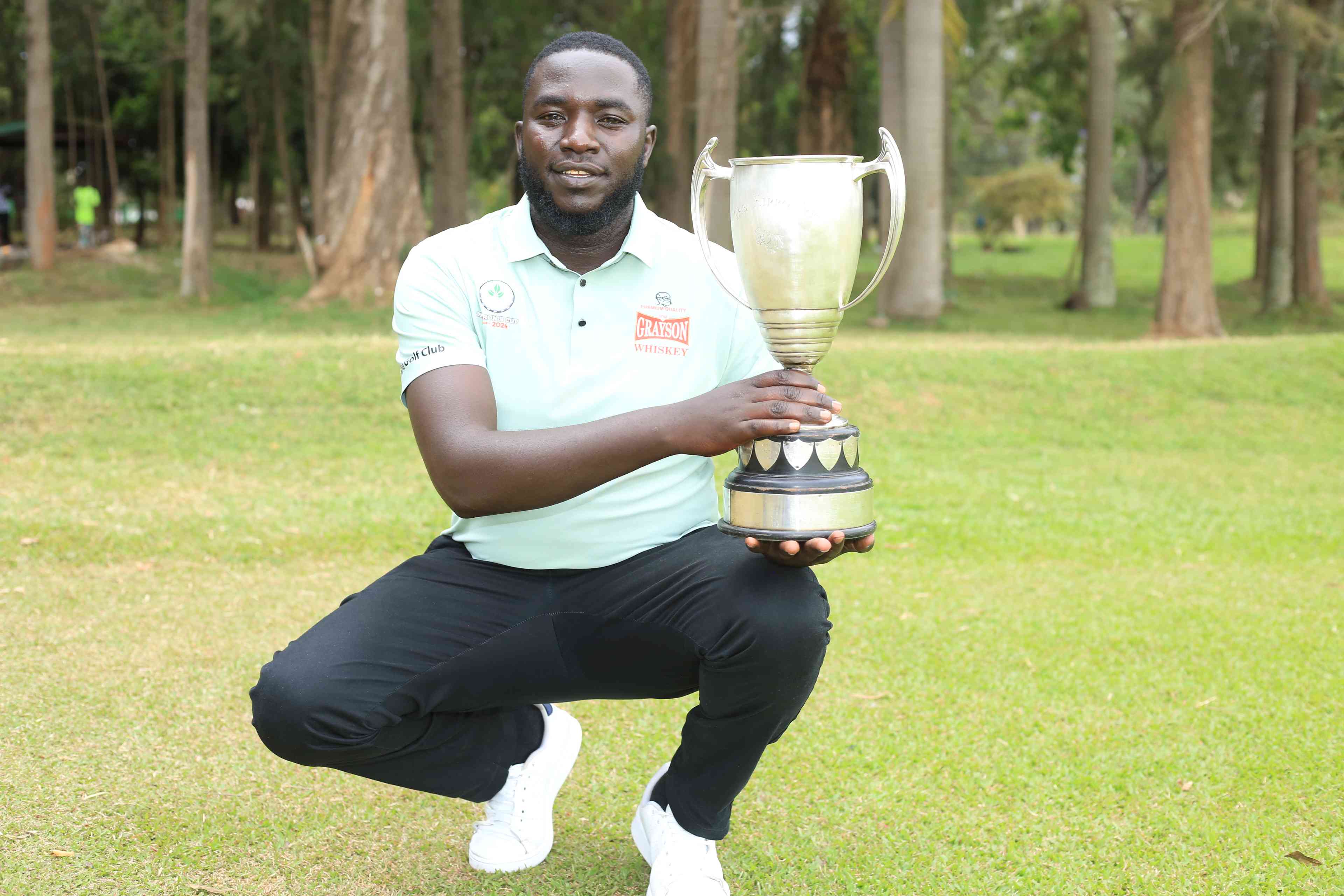 Nakuru's John Kamais tops the field to win 2024 Nyanza Open Hippo Pot