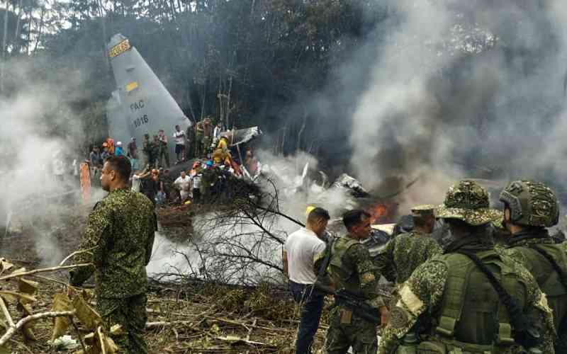 At least 66 dead after Colombia military transport plane crashes