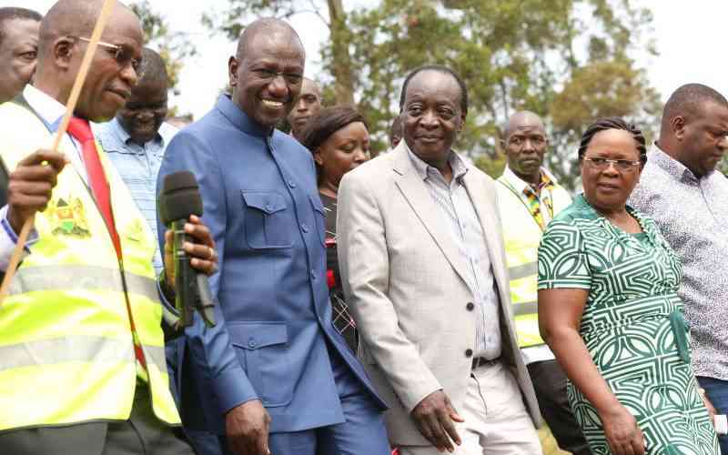 Western holds Ruto to promise of reviving projects, dishing out jobs