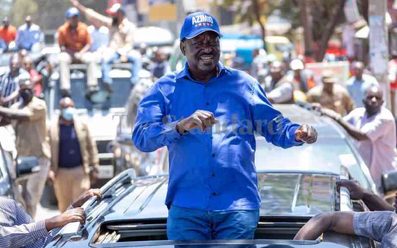 Political ground to shift as Raila exits to focus on AUC campaigns