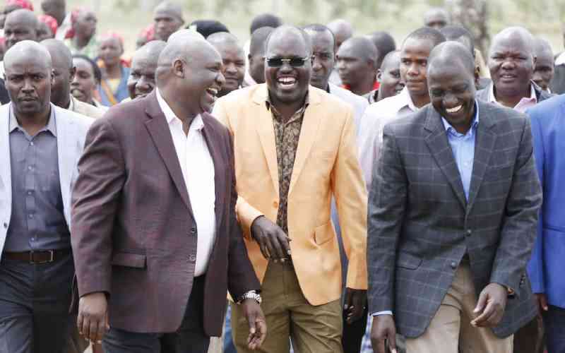The love-hate union between Ruto, MP Ng'eno