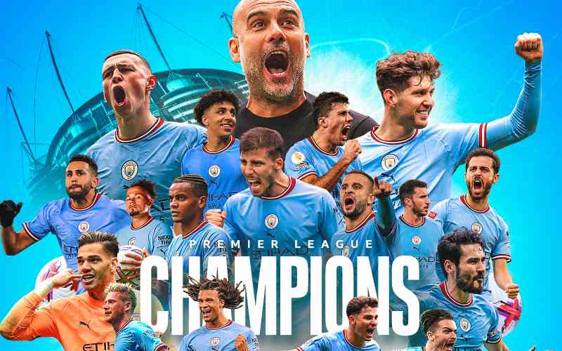 Man City wins English Premier League after Arsenal loses at Forest