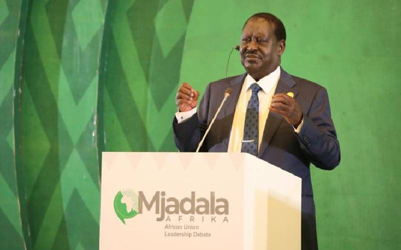 Raila : Why I am best suited for AUC job