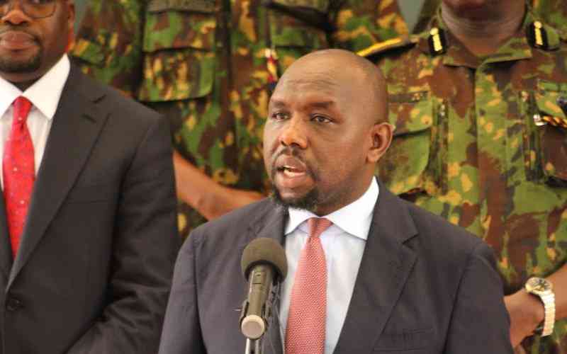 'There are no killer police squads,' says Murkomen