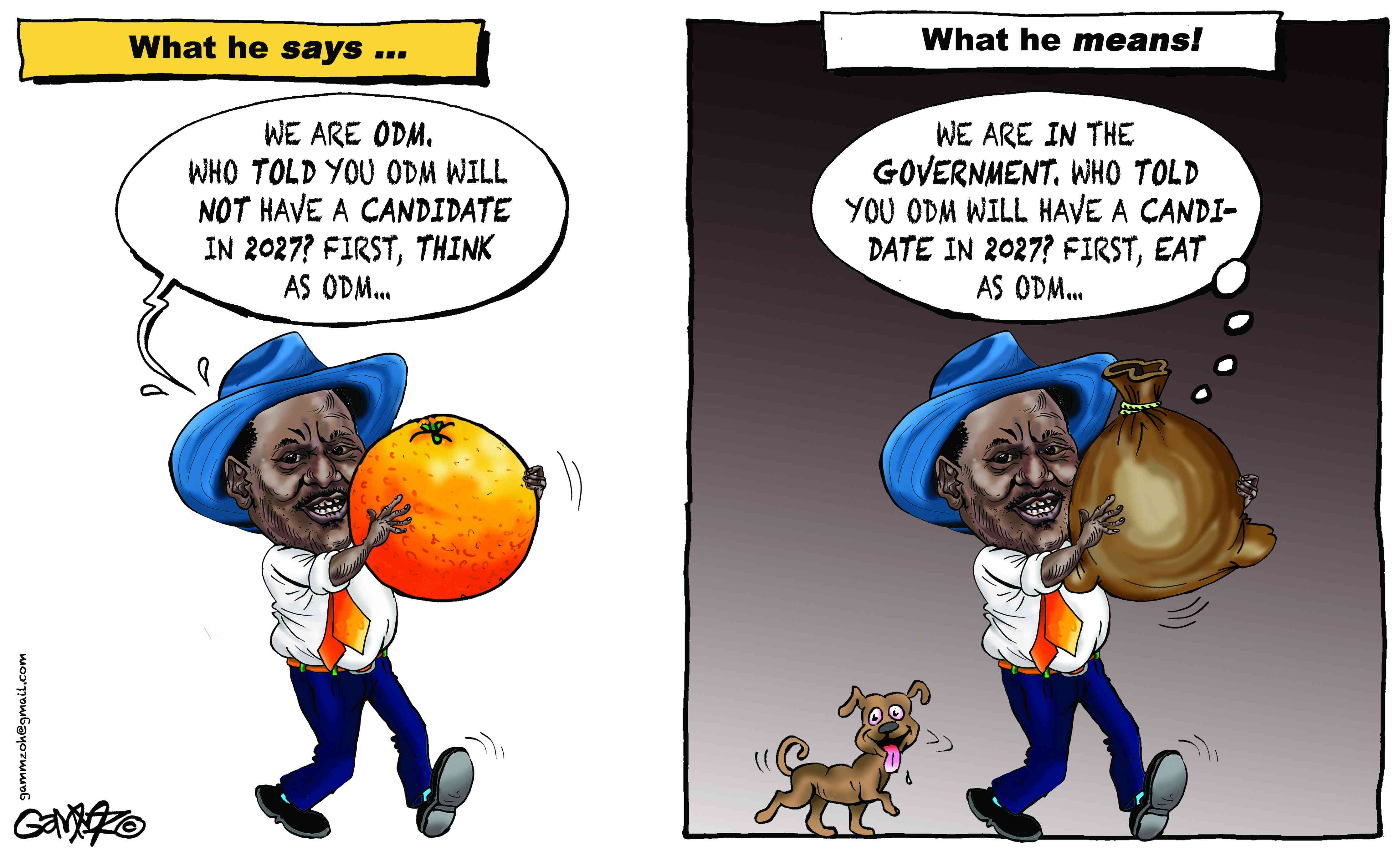 Raila is ODM and ODM is Raila...