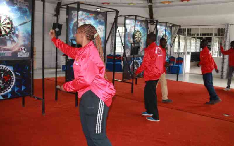 Bett and Wangui win Nakuru County Darts Seeding Series