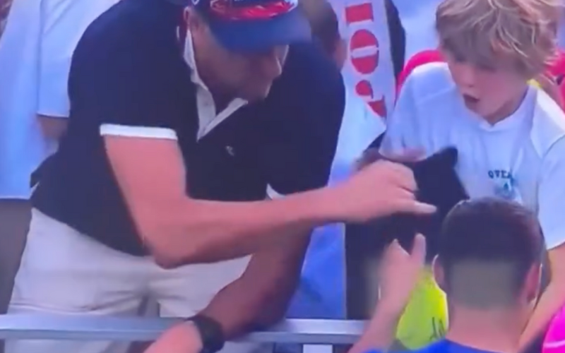 Polish CEO snatches signed hat from young fan at US Open, sparks backlash