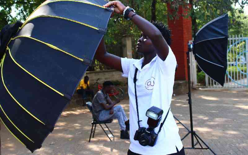 Young Kisumu women snapping their way out of unemployment