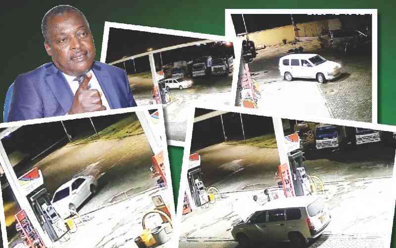 Owner of Probox captured on CCTV before Jirongo's death revealed