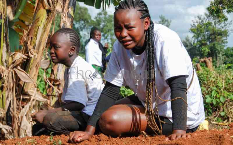 Tears and agony as 22 road accident victims are laid to rest in Nyakach