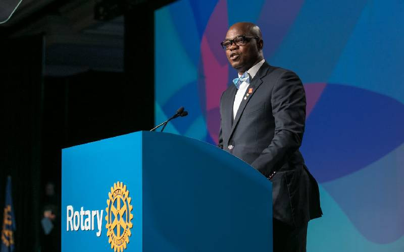 Polio champion set to take over as Rotary International president