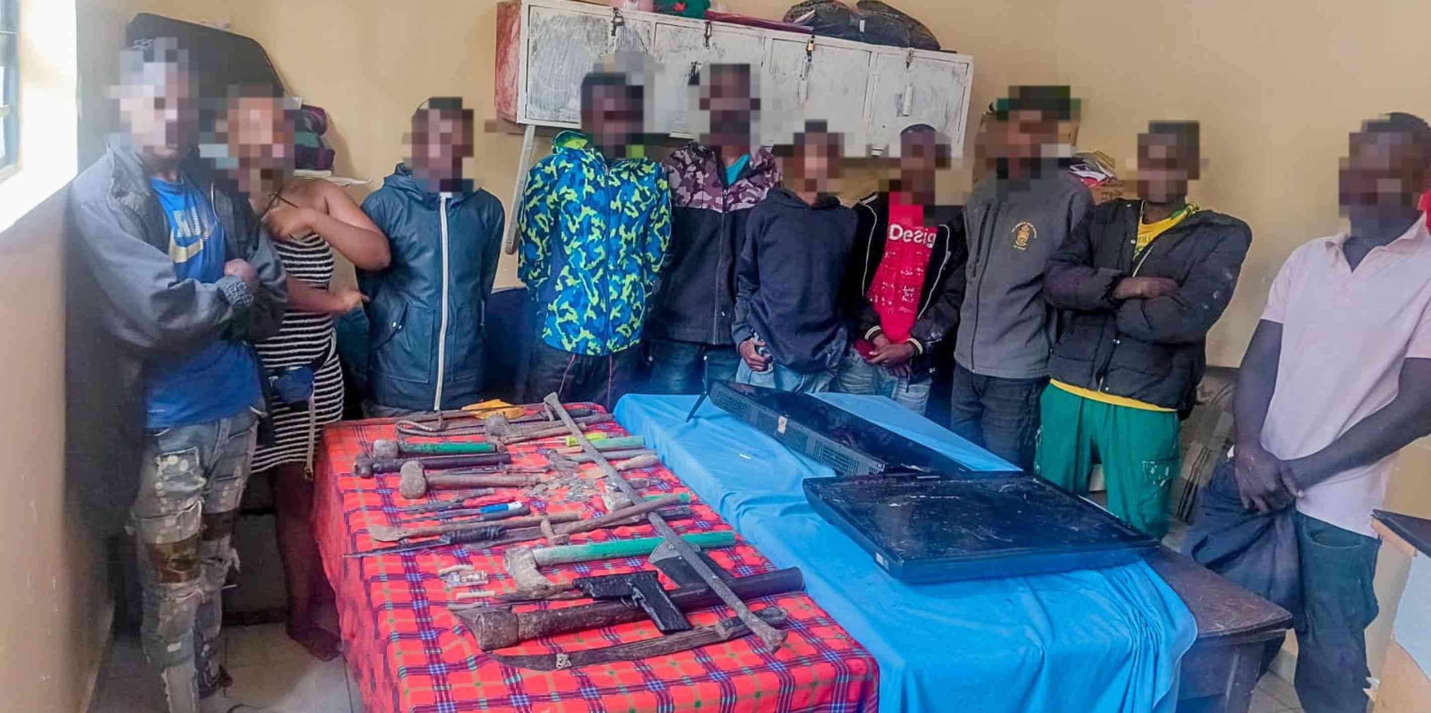 Police bust 'Tokyo Mafias' gang in South B crackdown