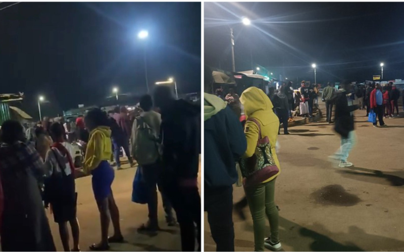 PHOTOS: Early morning panic grips commuters amid fuel protest rumours