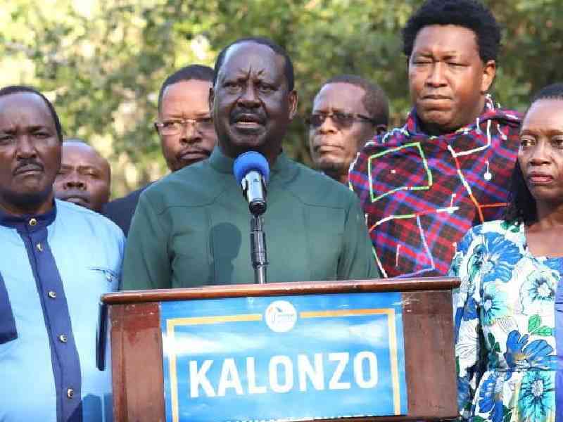 Raila Odinga's consistent demands about reforming elections