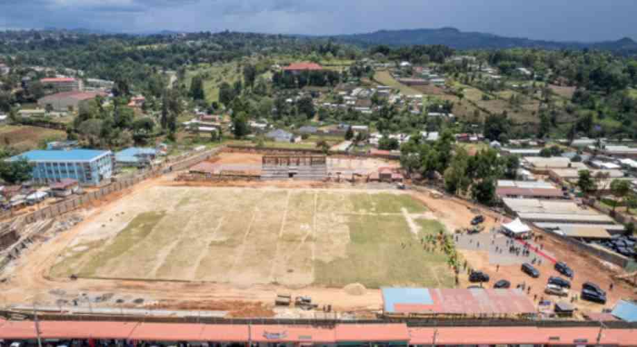 Ruto takes over Sh800m stadium project in West Pokot