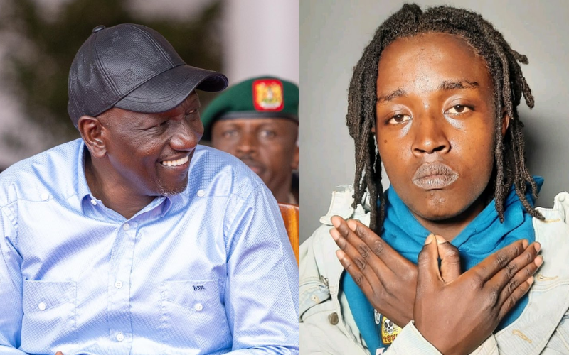 Rudra Kartel heaps praise on Ruto after receiving studio equipment: "Tutam!"