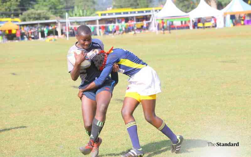 Kinale eye girls' rugby 7s national title