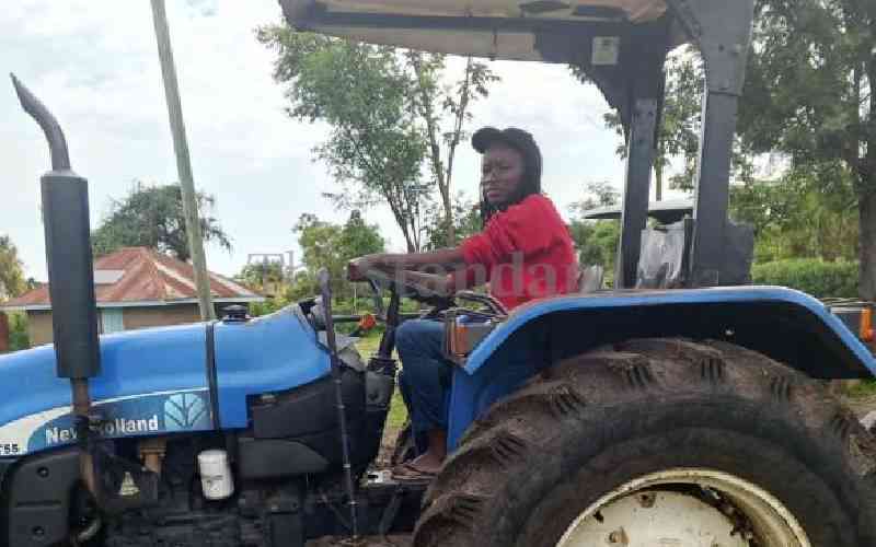 Sky is the limit for Gen Z graduate, now a tractor driver