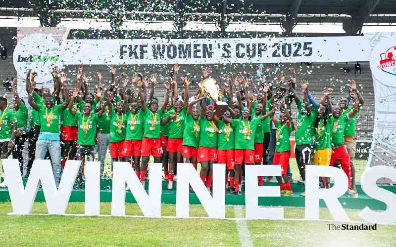Kibera crowned FKF Women Cup champions