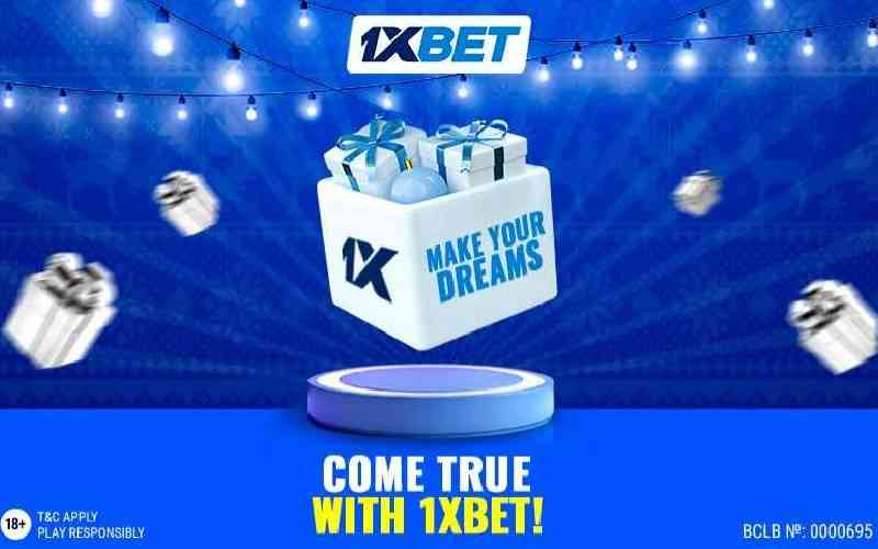 New Year miracle from 1xBet: M...