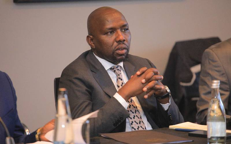 CS Murkomen will soon need goons to protect his meetings