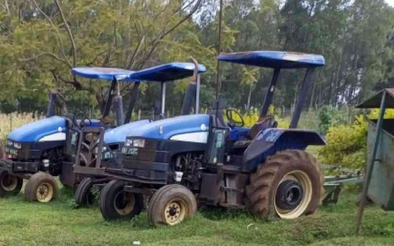 The anatomy of wastage:  Tractors worth Sh15 million grounded in Siaya as farmers suffer