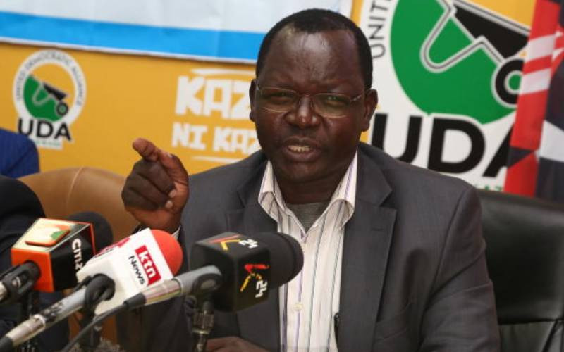 Unease in UDA as Pkosing, Lonyangapuo's political rivalry escalates