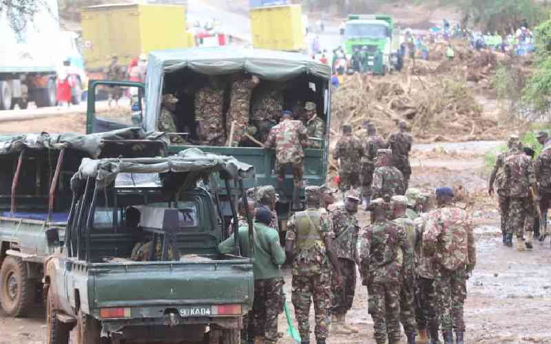 One body recovered as KDF joins Mai Mahiu rescue operation