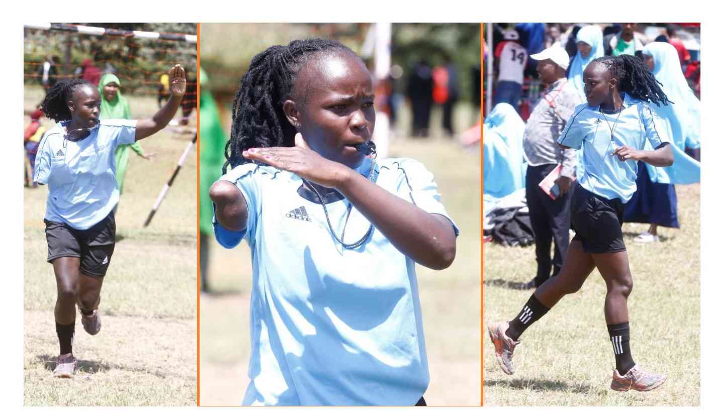 Why disability is not inability for handball referee Clara Chepkoech