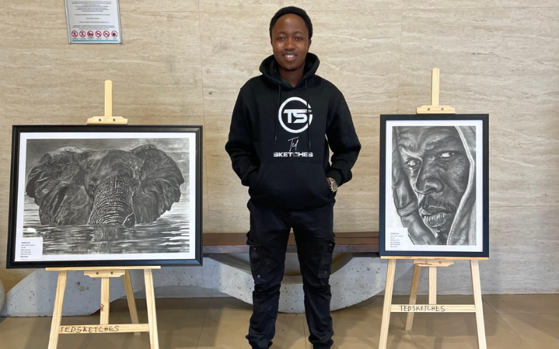 Ted Sketches: Dreams on canvas, student artist eyes bigger future