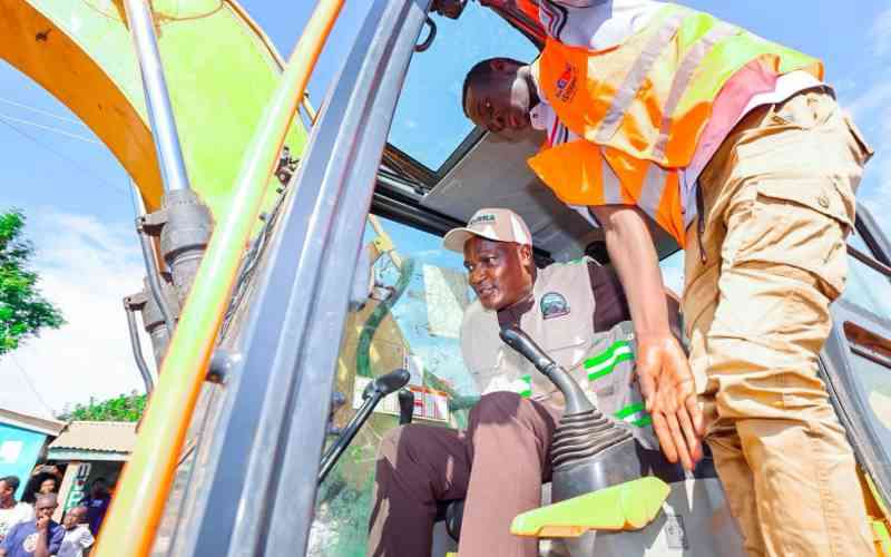 CS Mbadi launches construction of roads in Migori