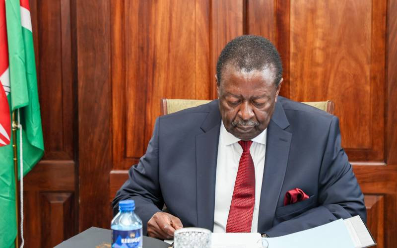 Mudavadi condemns DR Congo church massacre