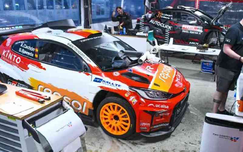 It's race against time as mechanics put on final touches