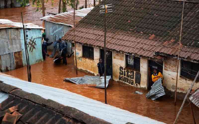 City floods due to poor planning and building along riparian land