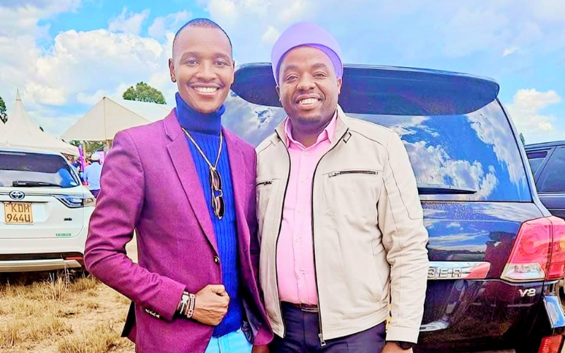 Karangu Muraya warns Samidoh against mentioning him in concerts: "Now you're overdoing"
