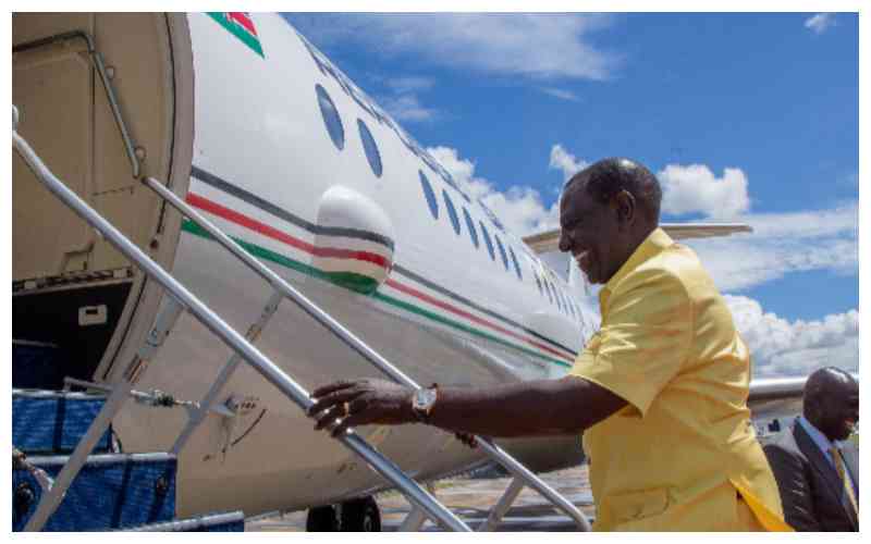 Ruto's travels in East and Western Europe