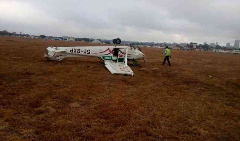 Minor crashes light aircraft in Gilgil after trespassing