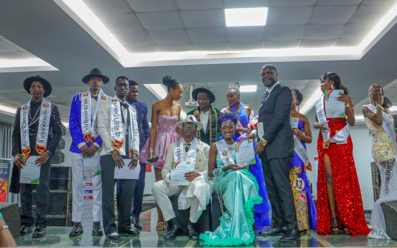 Fadhili Amanda, Owaa Magdalene crowned Mr, Miss Tranquility Africa winners