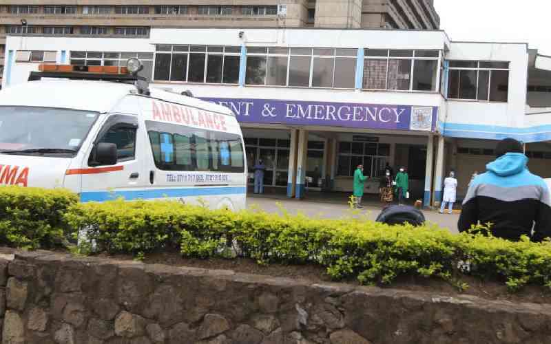 No Kenyan should die outside a hospital gate