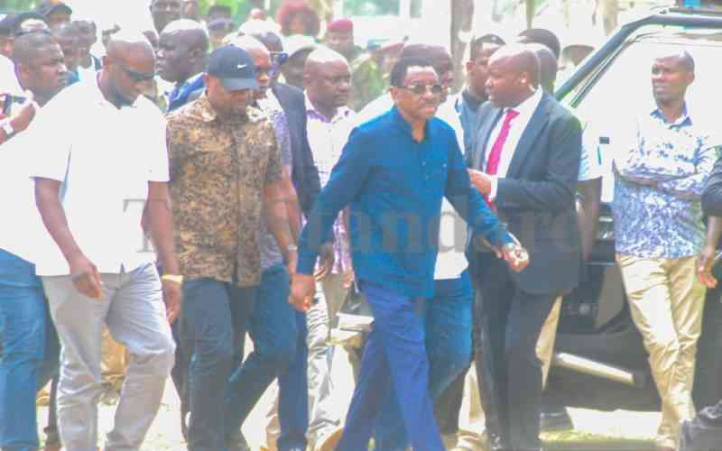 Governor James Orengo resurfaces after several weeks of absence